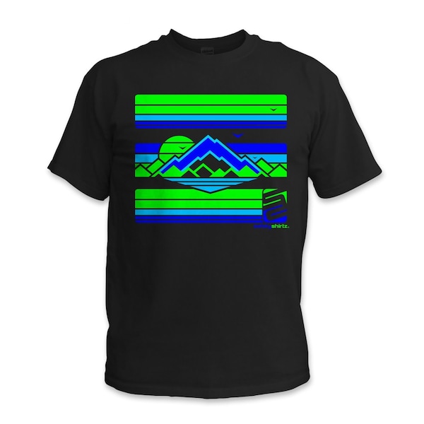 Safetyshirtz The High Country High Visibility Tee, Black, S 67040501S - main